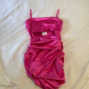 Windsor Size Small Hot pink Tight dress with Slit